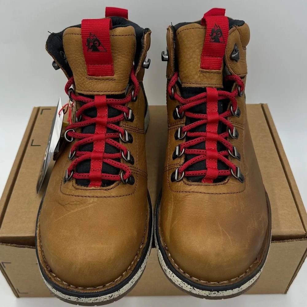 Rocky Hiker Boots Mens 9.5 Brown Legacy 32 Waterproof Vibram RKS0538 NEW